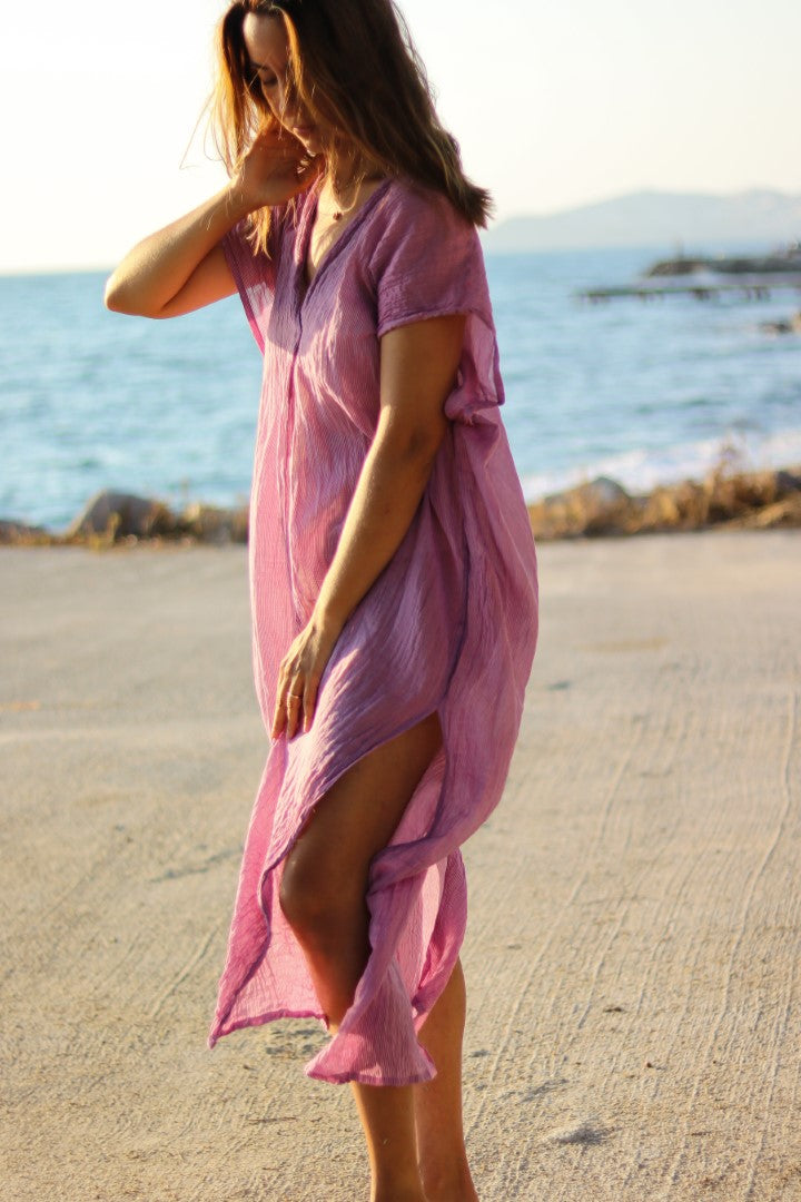 Pink Beach Dress – anatolico